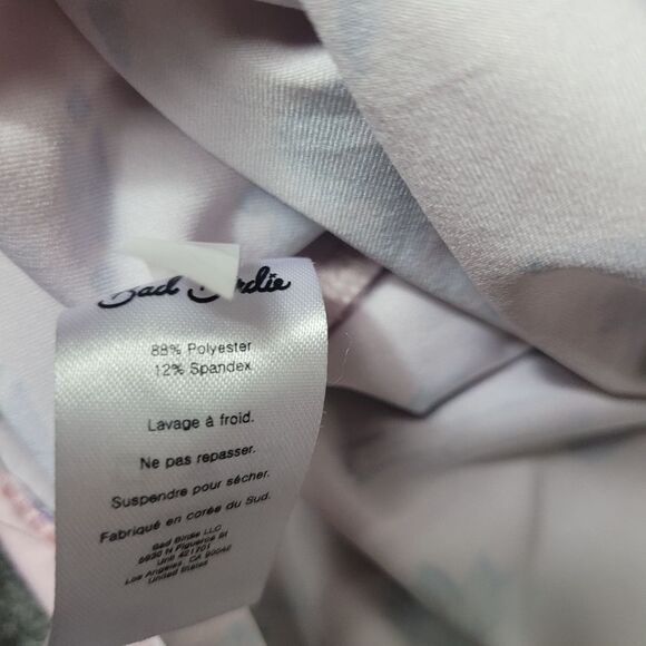 Bad Birdie The Ranch Men's Golf Polo  Shirt Size L  Pink Short Sleeve - Picture 9 of 11